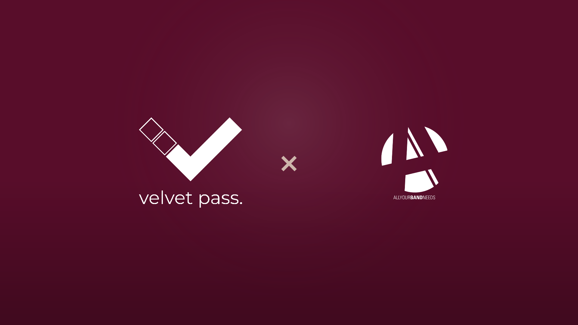 All Your Band Needs integriert Velvet Pass